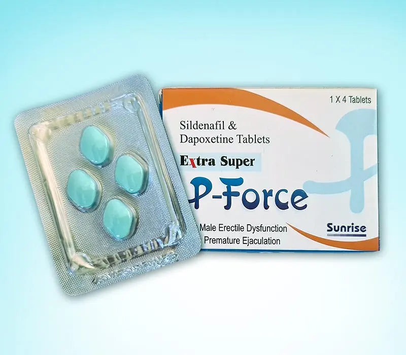 EXTRA SUPER P-FORCE Pastile 2 în 1 pentru erecție și ejaculare