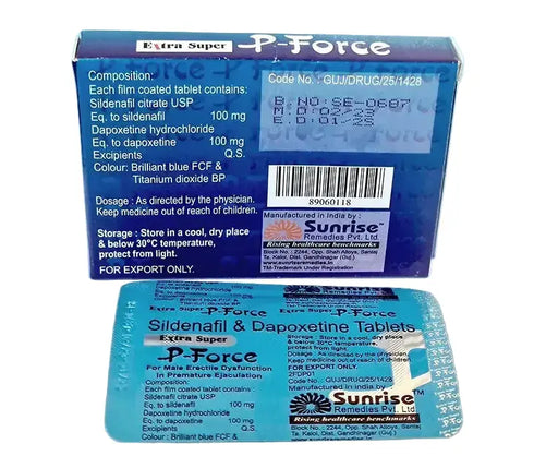 EXTRA SUPER P-FORCE - Kamagra Jelly Romania