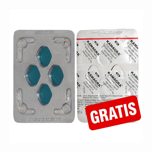 Kamagra 100 Gratis – blister cu 4 comprimate