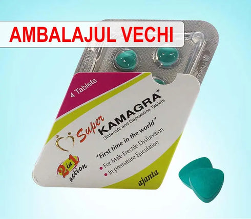 SUPER KAMAGRA 2 ÎN 1 ORIGINALĂ Pastile 2 în 1 pentru erecție și ejaculare