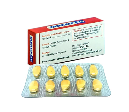 TADACIP 20 MG (10 pastile) - Kamagra Jelly Romania