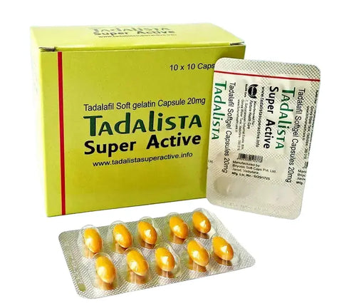 Tadalista Super Active 20mg - Kamagra Jelly Romania
