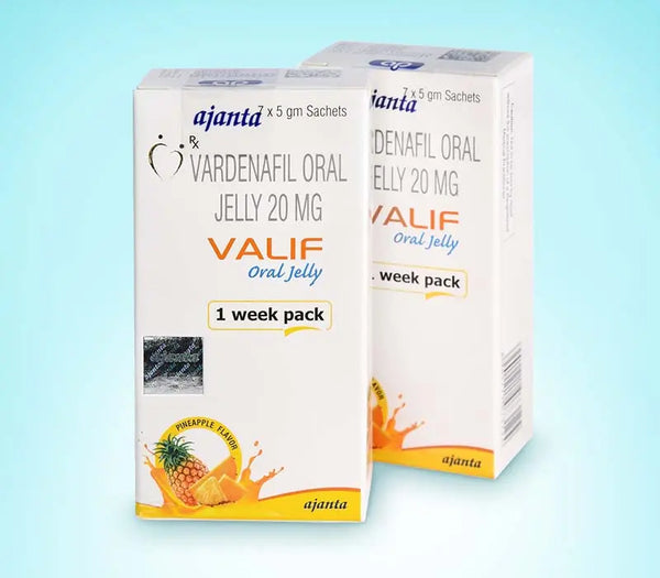VALIF ORAL JELLY - Kamagra Jelly Romania